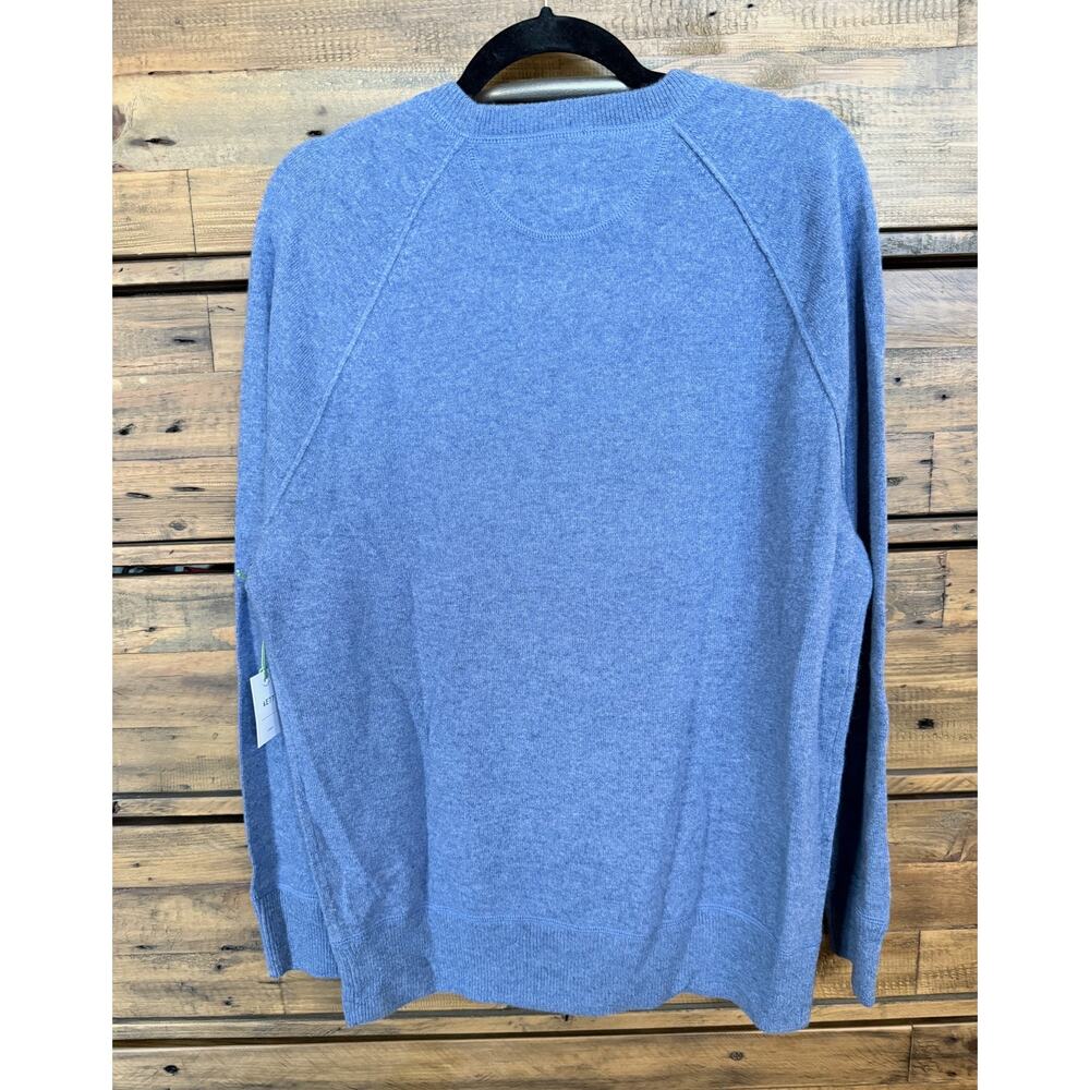AE77 Sweater Women's Large Elevated Basic Cashmere Crewneck Soft Luxury New - Picture 2 of 8